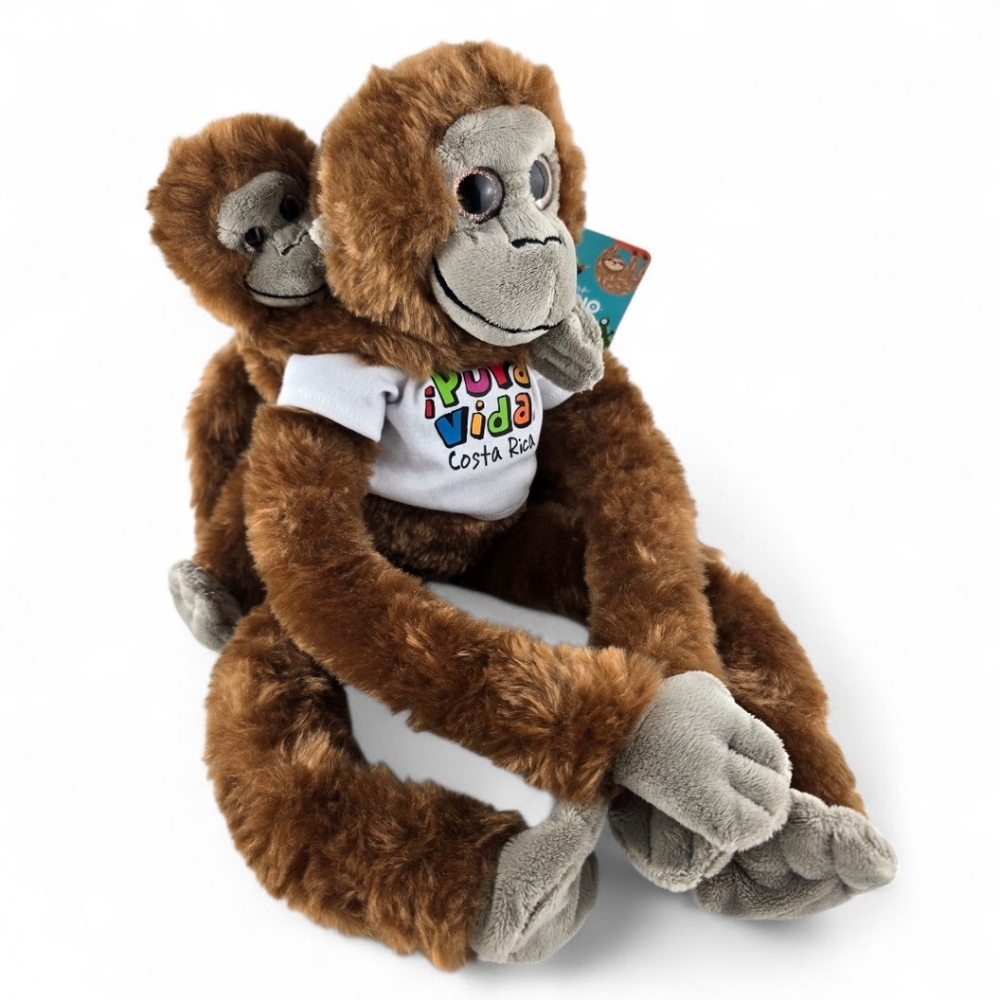 NWT Hanging Monkey With Matching Hanging Baby Monkey Costa Rica
